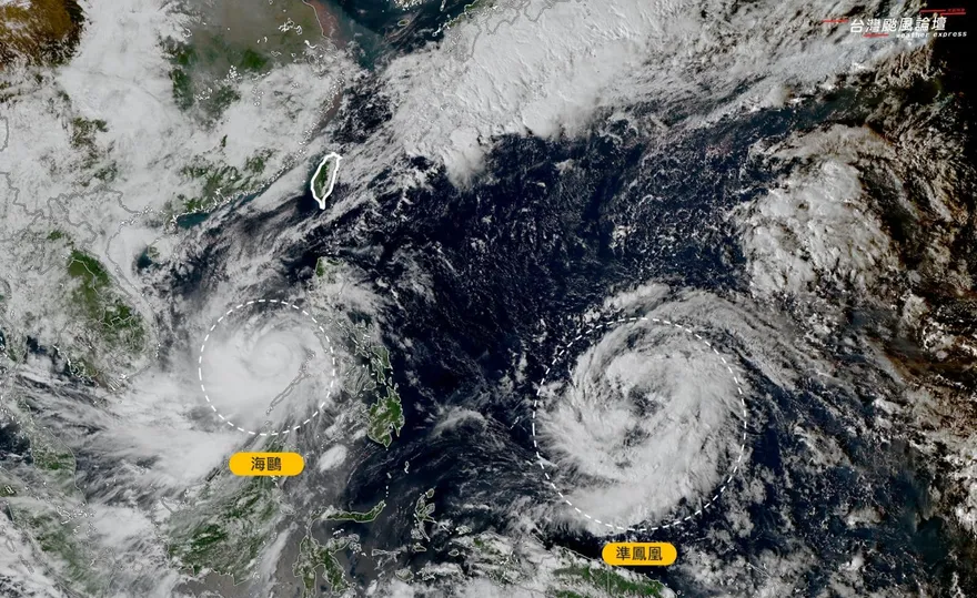 準颱風「鳳凰」螺旋明顯！未來增胖「又大又強」　鬼轉直撲台