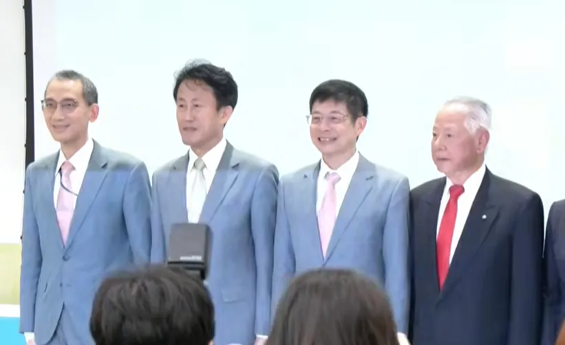 91歲翁肇喜出席併購宣布會！懇請保戶繼續支持「新的玉山人壽」