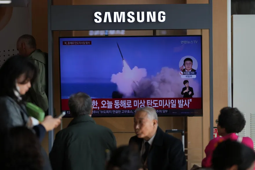 疑報復美國制裁　北韓再射彈道飛彈挑釁