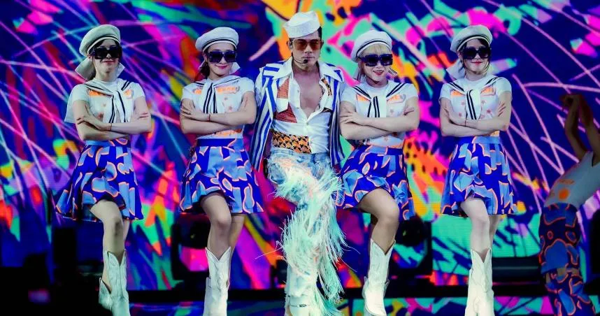 郭富城高雄開唱重現「你是我的巧克力」經典詞！自嘲：靠3個女兒教我中文