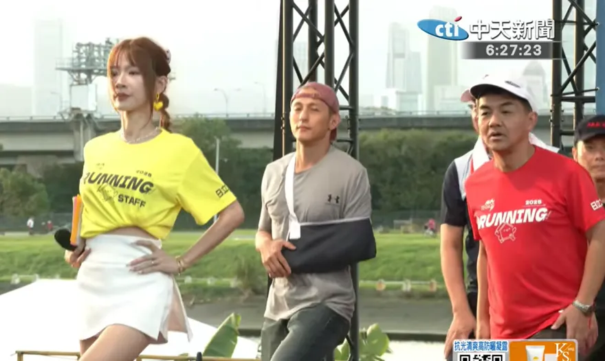 直擊/吳怡農爭出線！打破太混印象？一早負傷與徐國勇同台熱舞