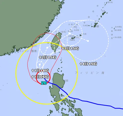 「鳳凰」還在長胖！日氣象廳：最快明凌晨變「強颱風」