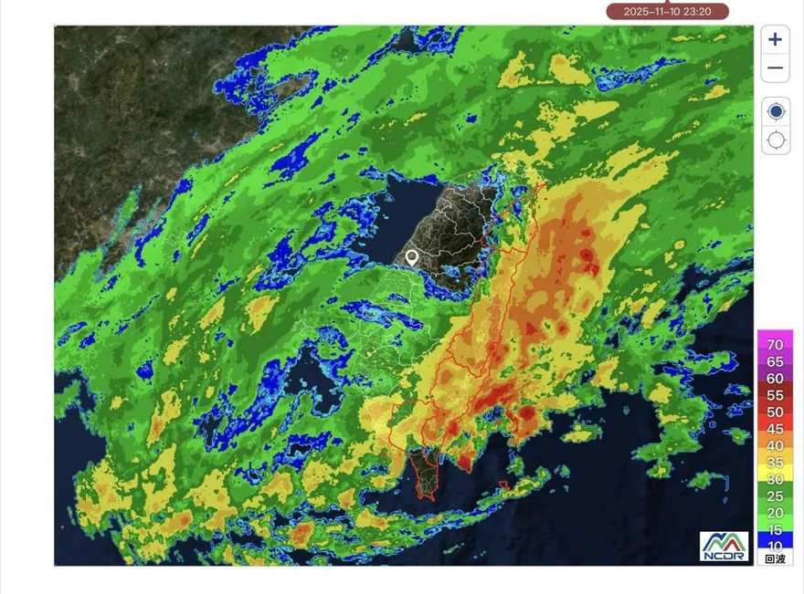 鳳凰颱風來襲！台中獨享晴天現象　「神秘結界」再現掀熱議