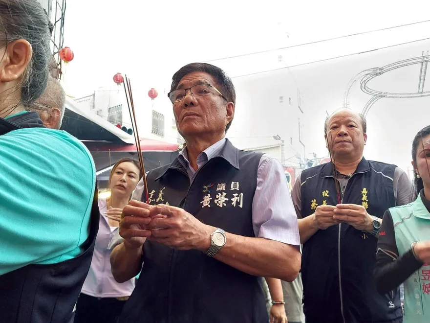 對決蔡易餘拚嘉義縣長　黃榮利參選喊：年年發現金