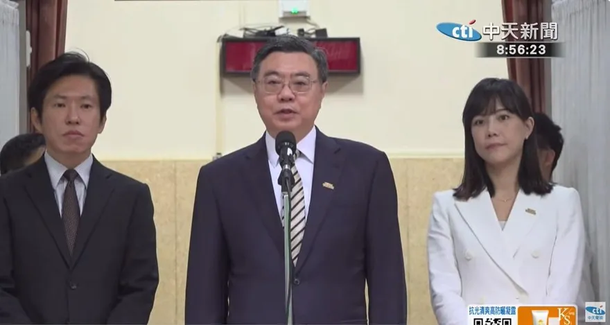 太子集團在台北101租兩層辦公室　卓榮泰：國家門面不能變詐騙