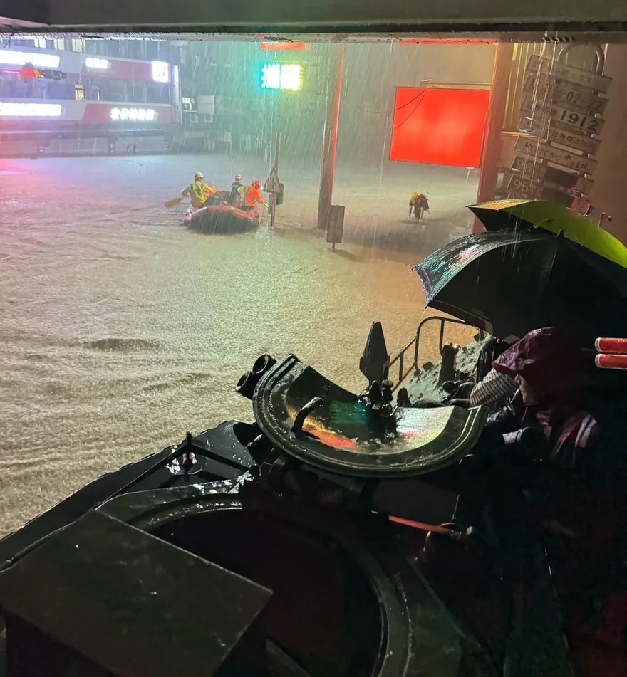 鳳凰颱風即刻救援　第6軍團協助蘇澳災區撤離、復原