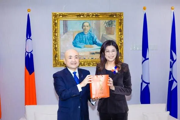 鄭麗文會日本交流協會片山和之　咸認台海與區域、全球安全相關