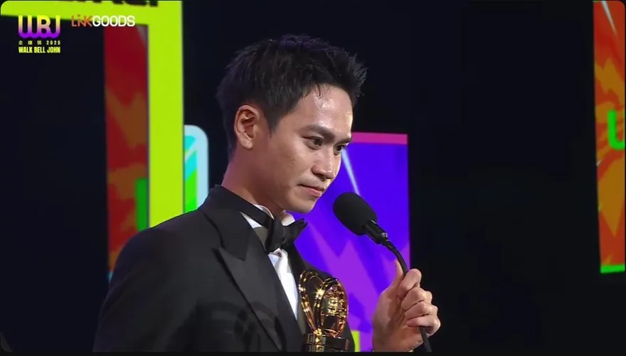 Andy首奪走鐘獎年度大獎！家寧片段曝光「他反應成焦點」