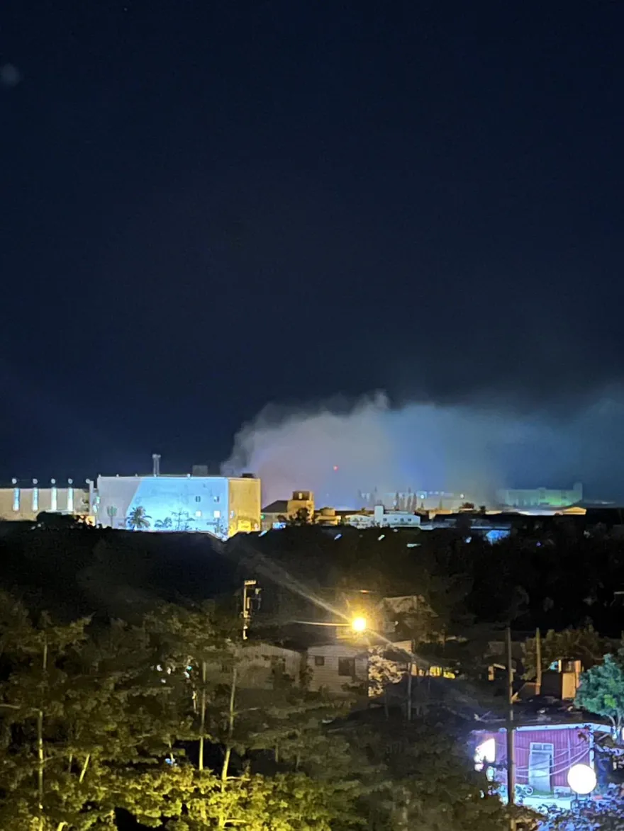 美崙工業區驚傳大火！濃煙狂竄駭人畫面曝