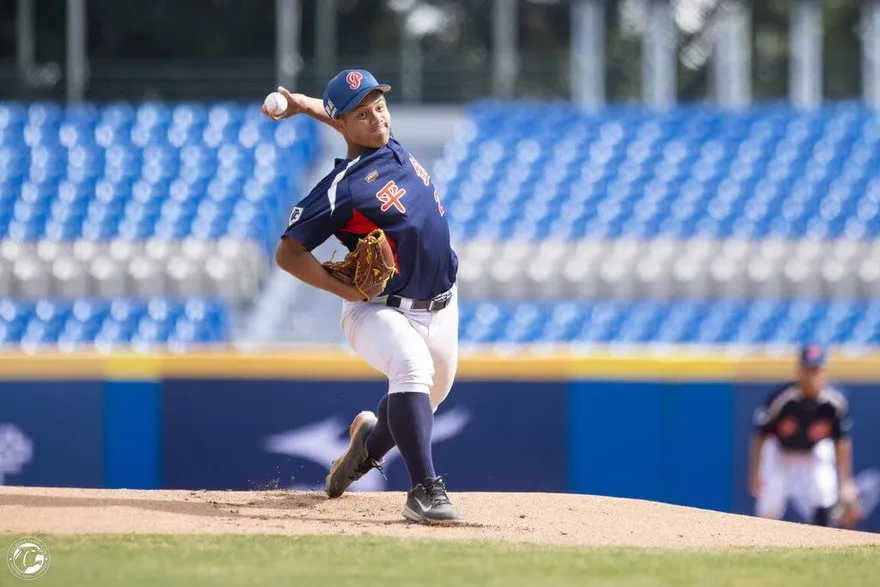 黑豹旗/胡冠威展大將之風！平鎮扣倒彰藝闖黑豹旗4強