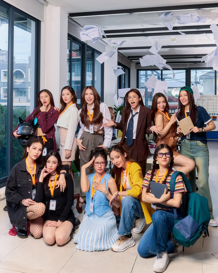 創紀錄！泰GL劇11女神來台會粉　Engfa、Charlotte率隊撒糖