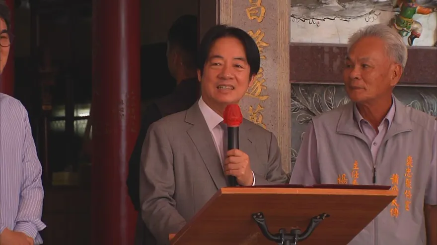 10天2度現身雲林！賴清德提「褒忠精神」回應對岸威脅