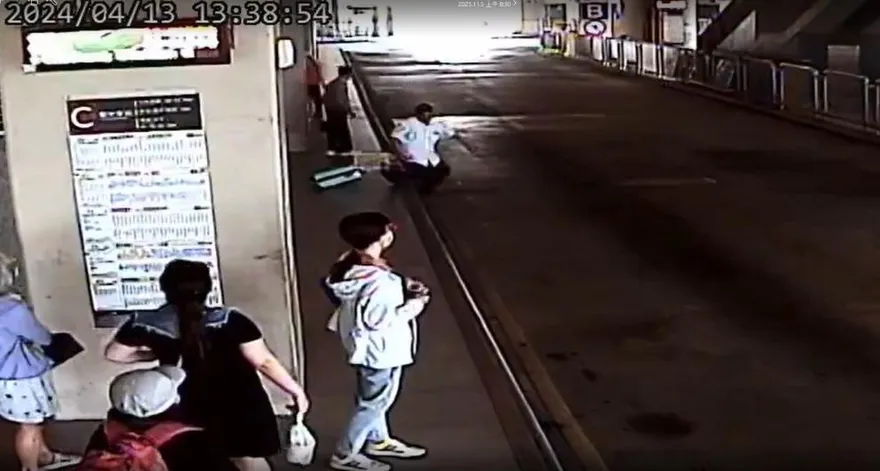 台中轉運站標線髒到看不清！ 民眾慘摔骨折獲國賠30萬