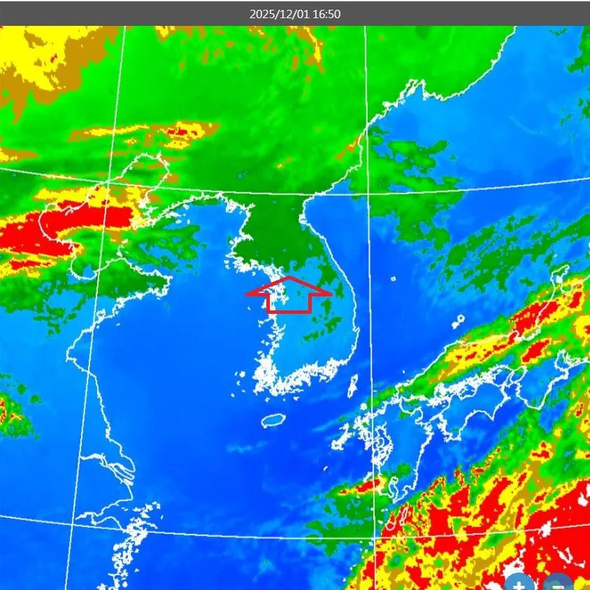 冷爆警訊！0度線壓境「逼到近海」　鄭明典曬圖曝酷寒地帶