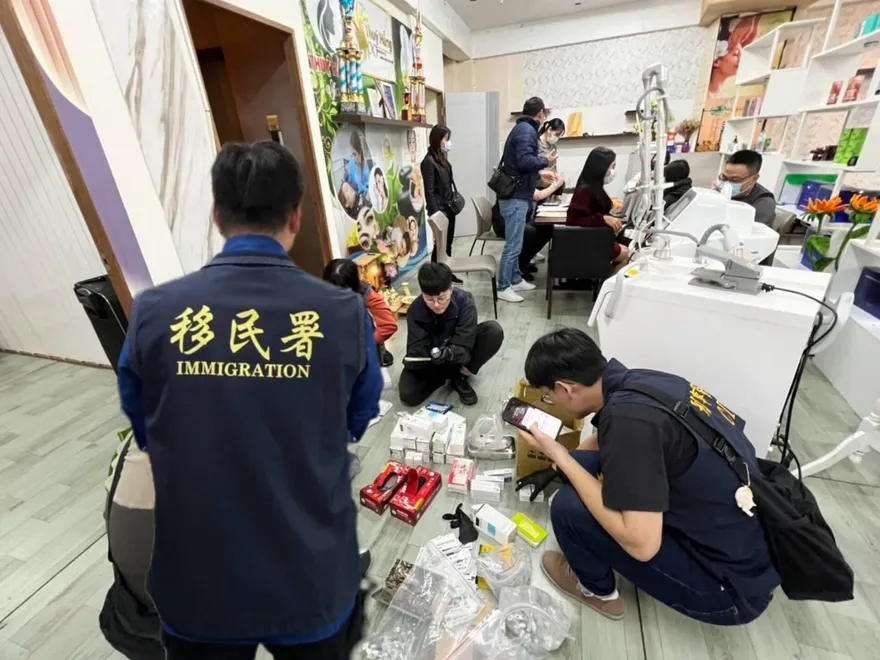 影/台中破獲非法醫美工作室　2失聯移工判刑、驅逐出境