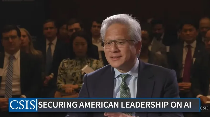 影/值得所有人尊重！黃仁勳讚華為是「世界上最強大科技公司之一」