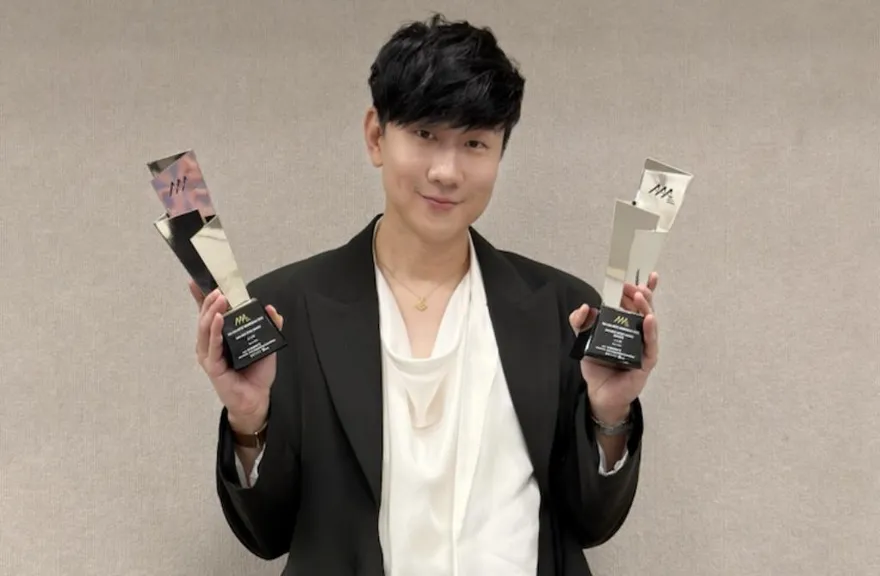 JJ林俊傑AAA獲頒「2025年度藝人獎」　嗨喊：好開心！