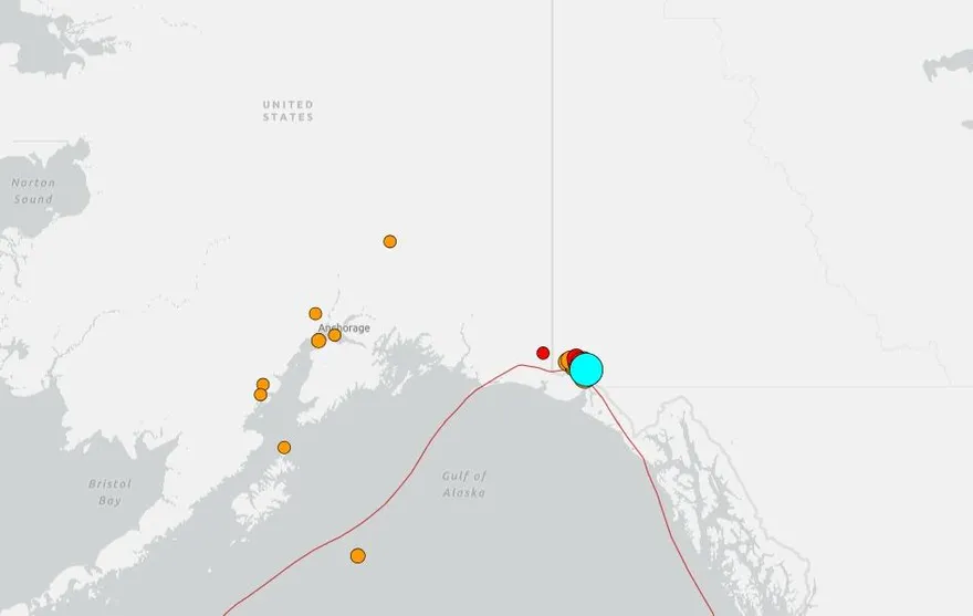 阿拉斯加與育空交界規模7強震　當局未發布海嘯警報