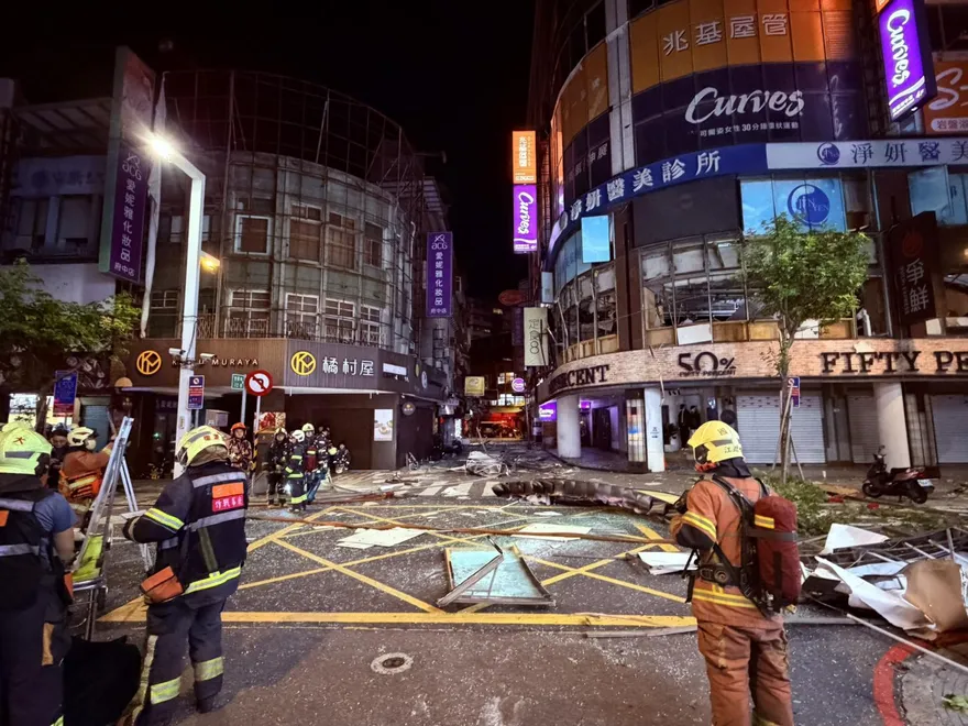 新北板橋定食8氣爆　她剛好去廁所「逃過一劫」