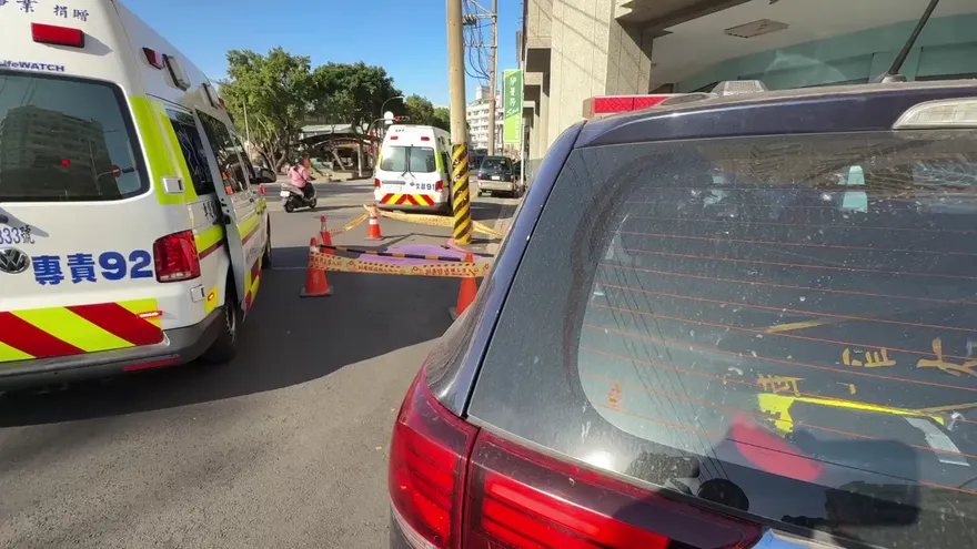 影/燒肉粽翻版！台中29歲男墜樓亡　37歲女騎士「被砸傷」