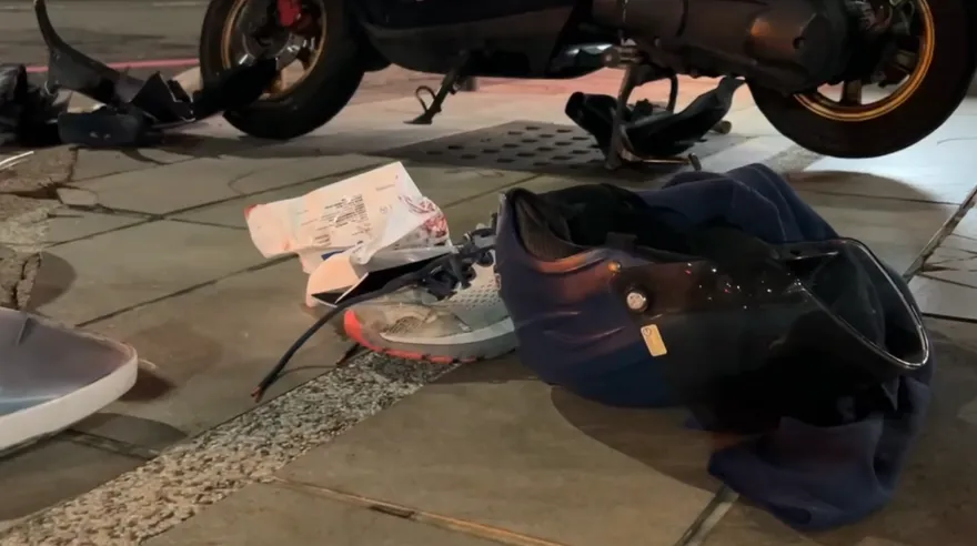 台中北屯女駕駛疑闖紅燈連撞2輛機車！　釀1死1傷