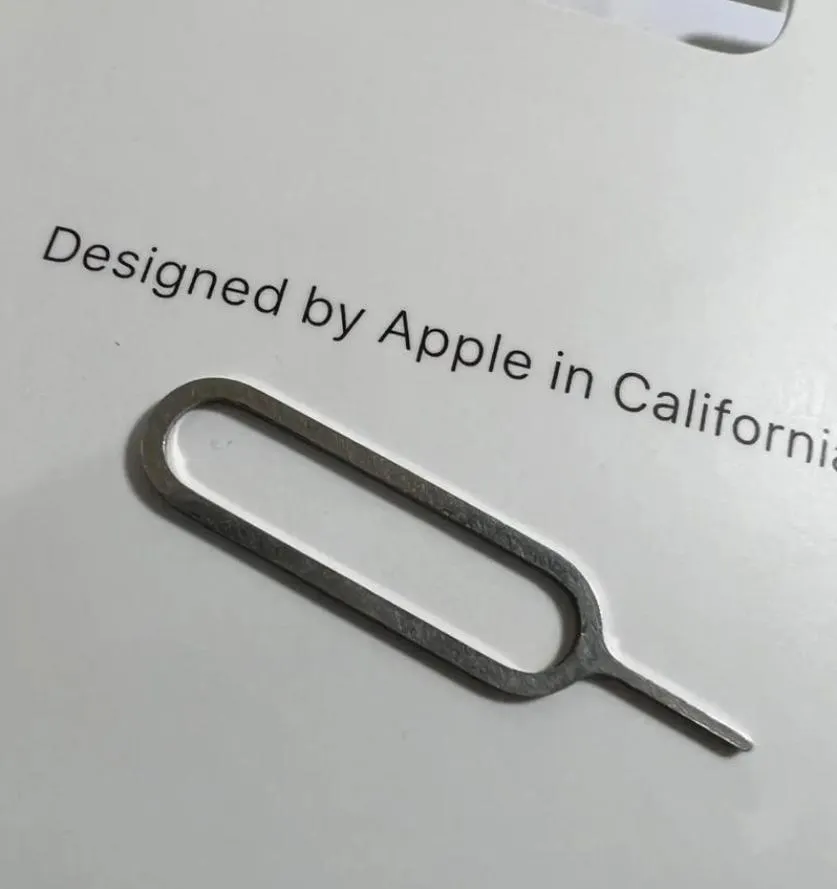 iPhone取卡針是鉑金？陸回收價炒到1300元...蘋果回應了