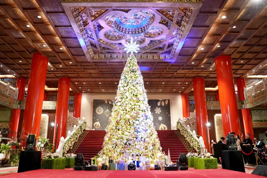 圓山施展聖誕魔法！　秒化身全新夢幻打卡新地標