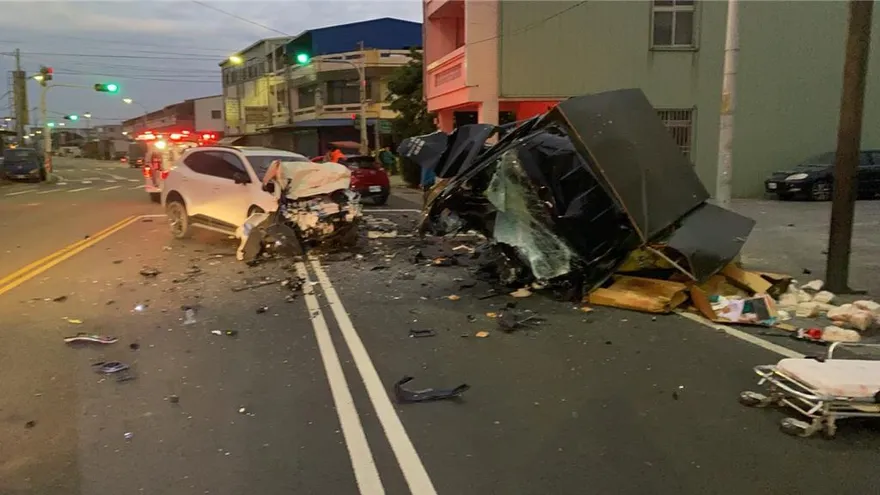 影/雲林重大交通噩耗！2人慘死「1人命危搶救中」