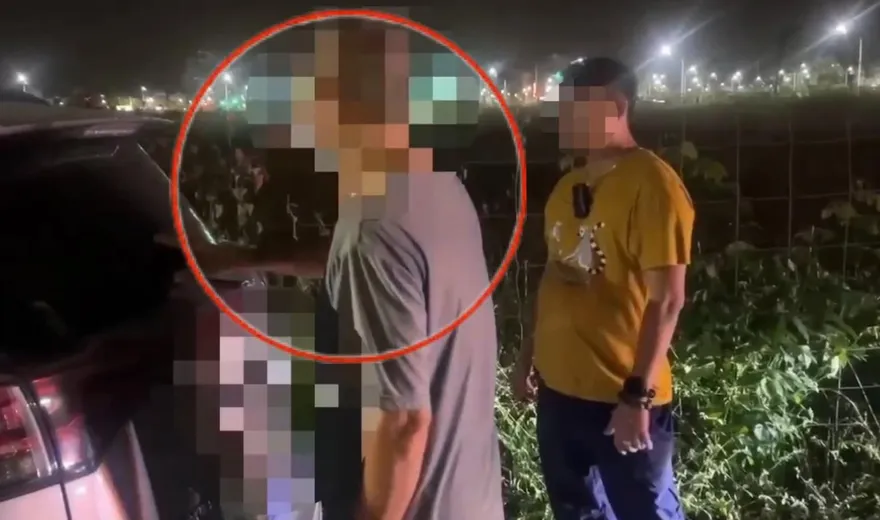 影/高雄大寮重劃區驚見「扯雨刷狂男」 ！30車受害