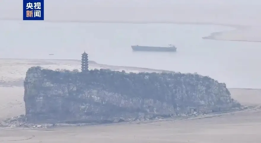 生物紅色警報！鄱陽湖跌破8米極枯水位　通江水體面積減9成