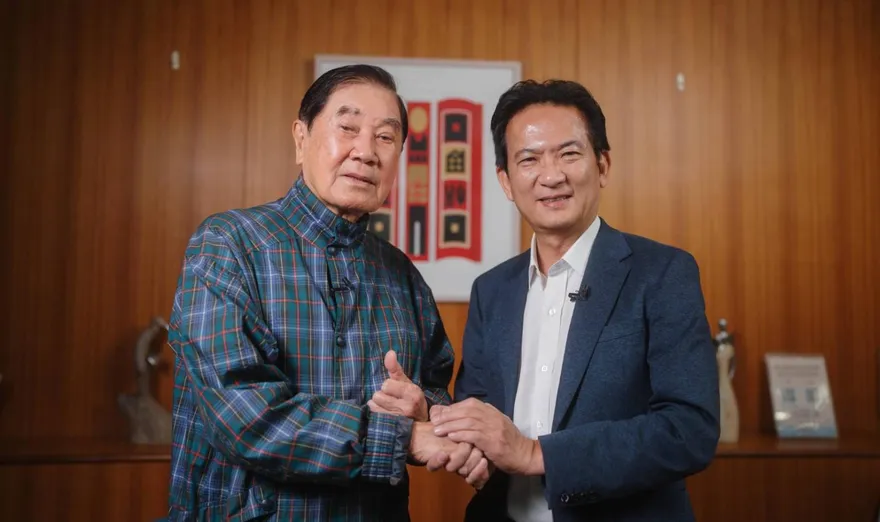 影/老縣長推薦新市長！陳唐山：支持林俊憲接棒