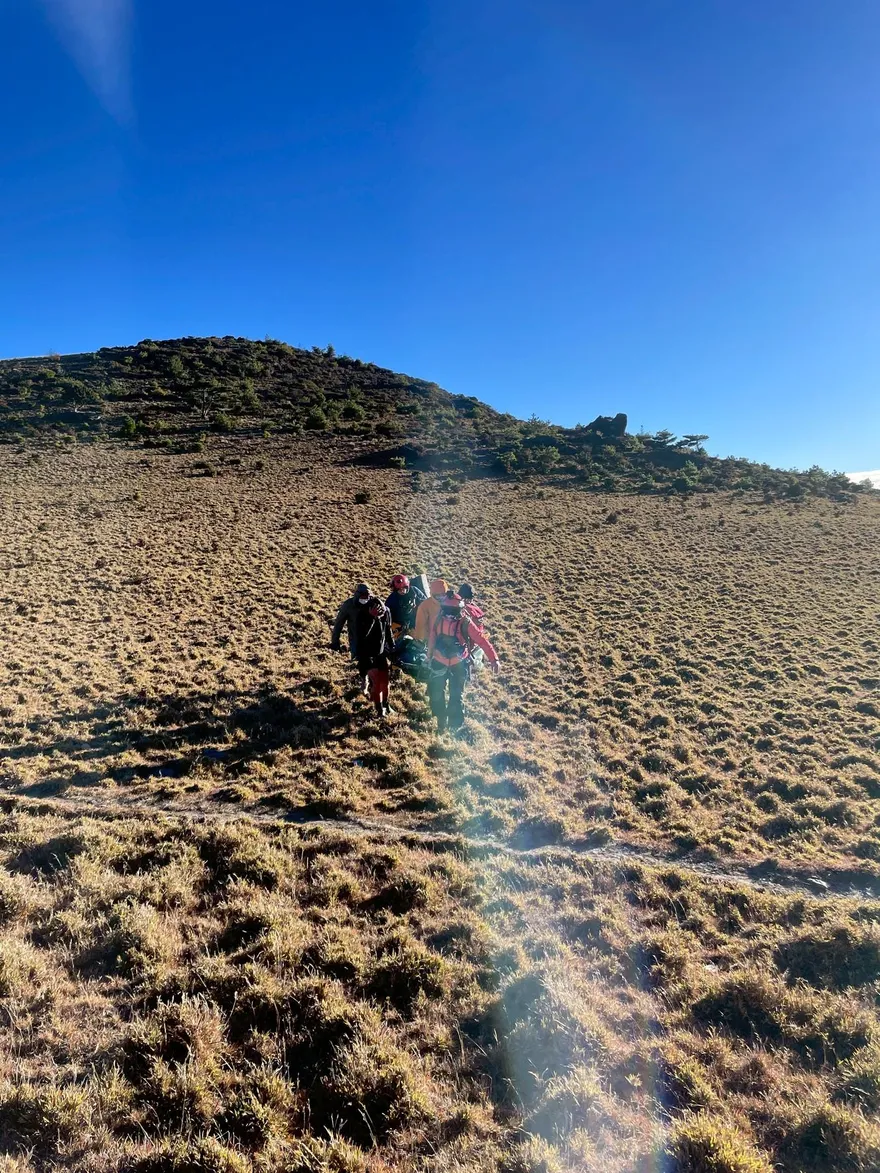 黑鷹出動！27歲男高山症發作　花蓮消防局緊急救援撿回一命