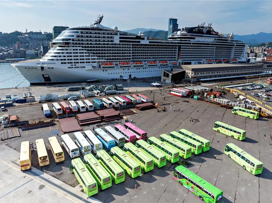 史上新高！基隆港郵輪旅客突破95.2萬人次