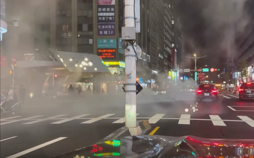 影/北捷中山站外爆隨機攻擊！歹徒持刀猛刺6路人突墜樓