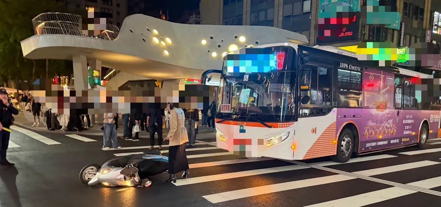 影/才發生隨機攻擊！中山捷運站商圈「同地點」再傳車禍、1乘客受傷