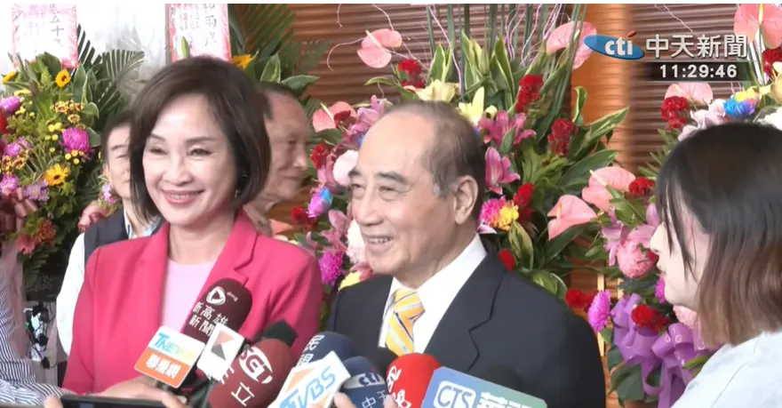 從政50年感恩餐會　王金平：沒邀鄭麗文、柯志恩才代表國民黨