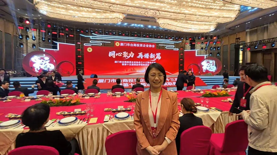 參加廈門台商活動被綠媒抹黑　翁曉玲轟可惡：我不會退縮