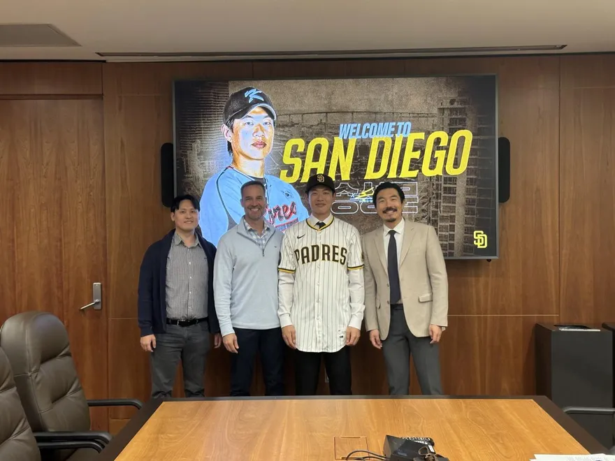 MLB/宋成文4年4.7億加盟教士　盼拚進開季名單