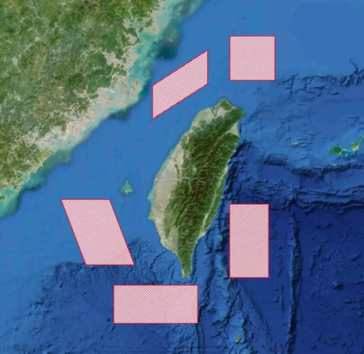 解放軍今實彈射擊　圍台軍演最近距鵝鑾鼻僅9浬