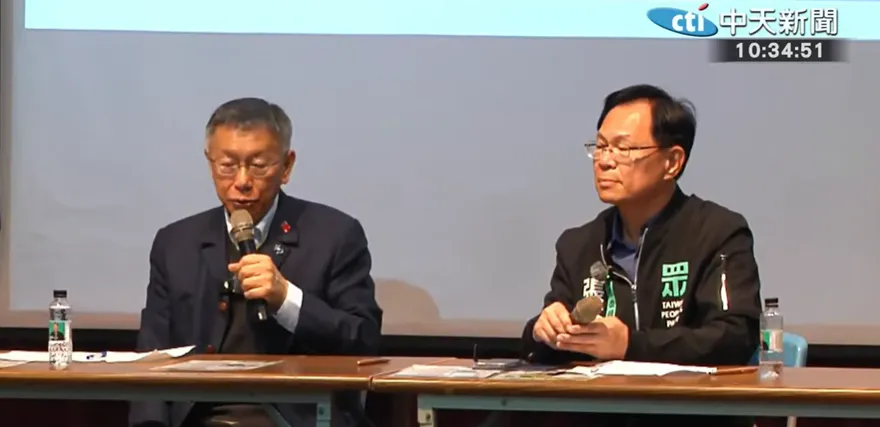 柯文哲Long Stay嘉義喊當張啓楷選市長操盤手！藍綠反應曝光