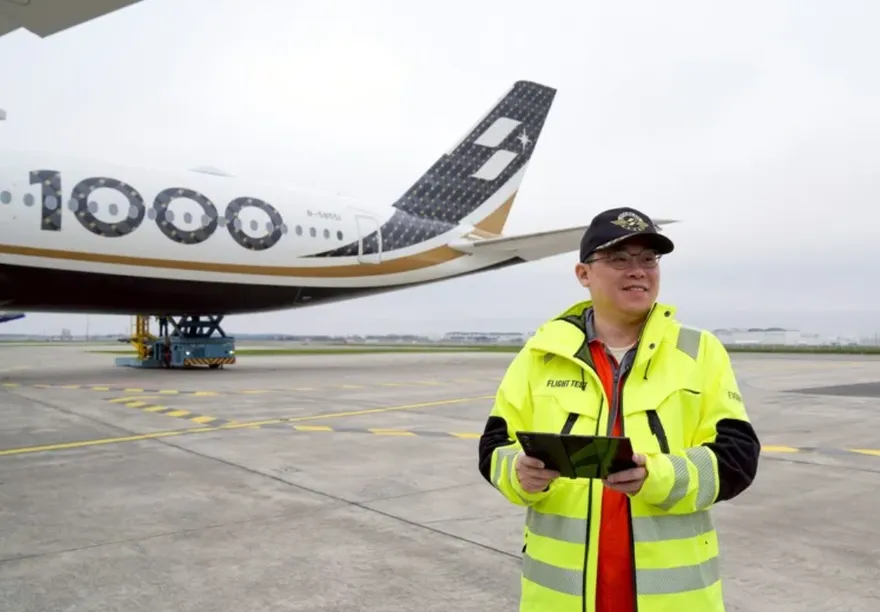 星宇航空發重訊！張國煒親駕首架A350-1000交機返台