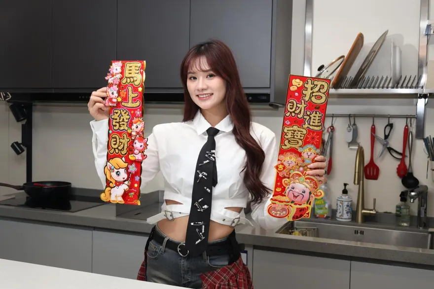 過年回高雄抓螃蟹！　Fubon Angels沁沁馬年跨足歌手新出發