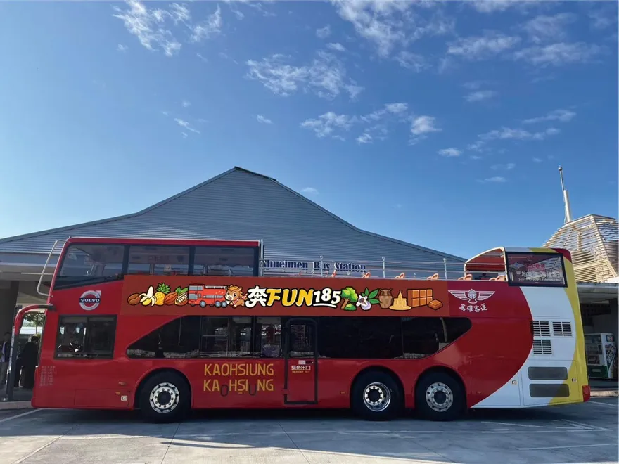 屏東「奔FUN185」雙層巴士開跑　南北雙線暢遊沿山秘境