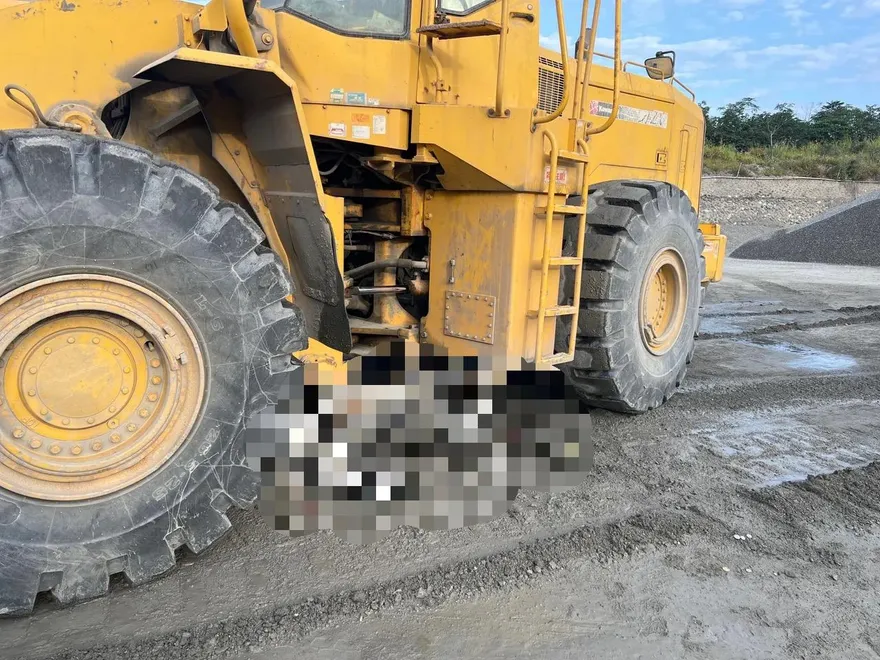 台東砂石場出人命　騎士人車「被推土機壓扁」慘死