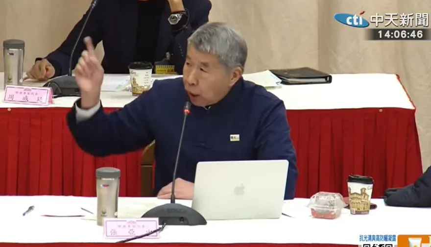 彈劾總統案公聽會　張亞中嘲諷賴清德是「賴章魚」