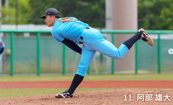 中職/富邦悍將補強育成洋將　25歲阿部雄大加盟