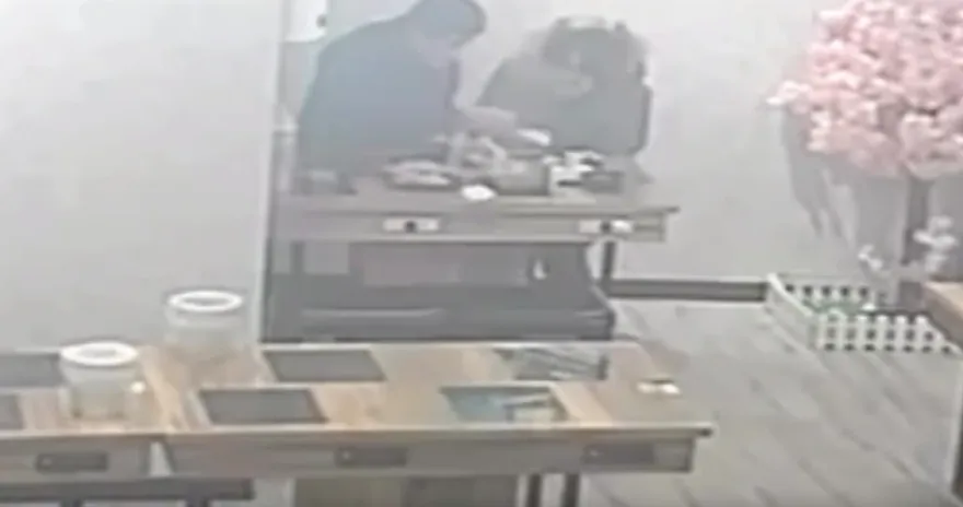 影/沒品！嘉義奧客情侶「丟衛生紙」抝霸王鍋　監視器曝劣行