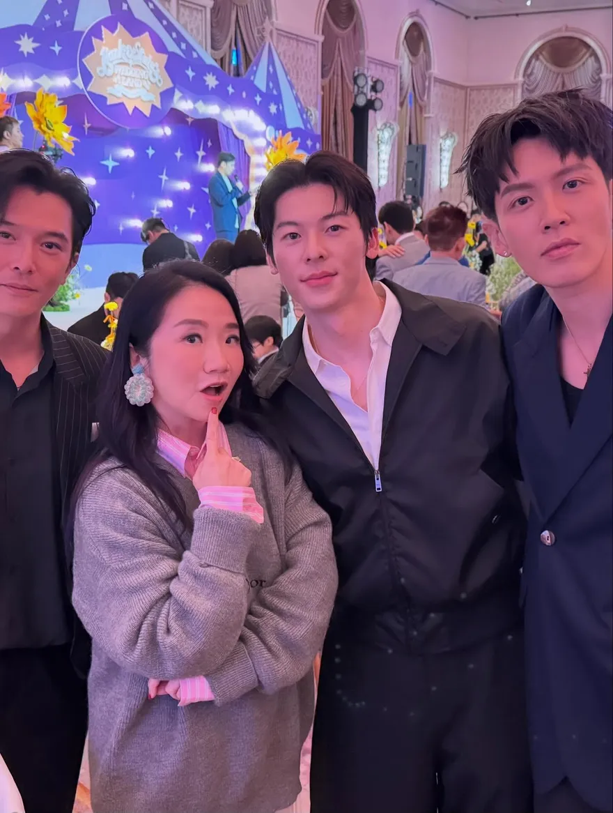 陳漢典LuLu婚禮太狂！陶晶瑩同框三大男神嗨喊：台灣三座發電機