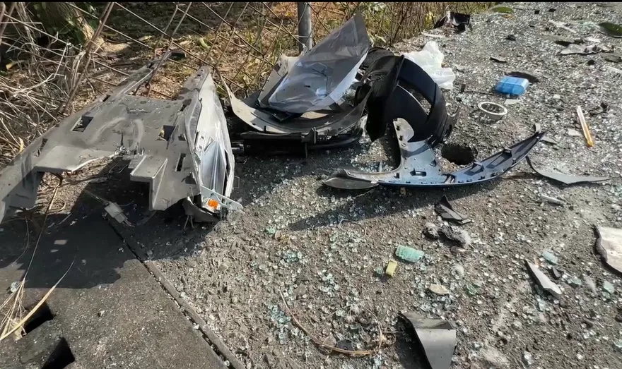 屏東大貨車轉彎「載運怪手噴裝」　騎士遭重壓慘死