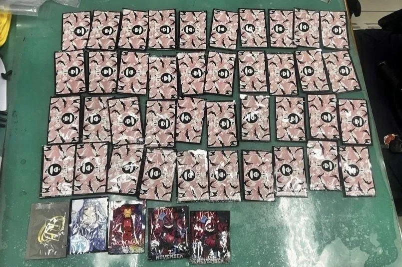 影/毒販車牌遭註銷北市東區遇臨檢　警搜出巨量仿潮牌毒品